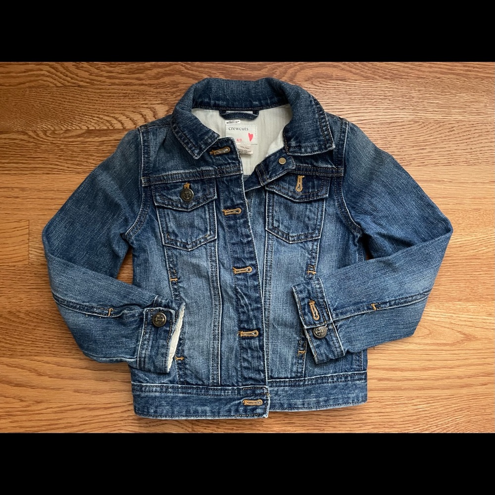 New Without Tag JCrew Girls' jean jacket